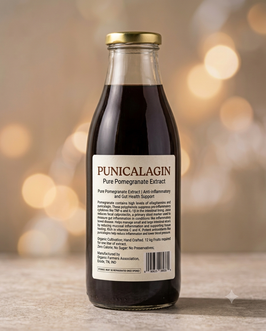 Punicalagins™ | Anthocyanins flavor of pomegranate | Detox, Skin,Herbal Care |Rich content of Polyphenol Antioxidants